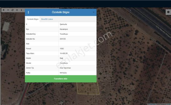 Yusufkuyu Da Ana Yola İkinci Parsel Satılık Bağ Evi