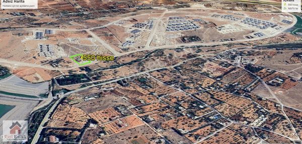 Ezel Emlak'tan Yamançtepede Satılık 500 M2 Arsa +50 Metre Yeşil