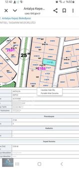 Antalya Kepezde Altıayakta Satılık 5 Kata Müsait 381mk Arsa