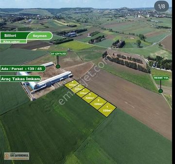 Işık'tan Silivri Seymen'de 961m2 Çaplı Muvafakatnameli Yer