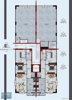 Projeden Satılık 2+1 Daireler Kolay Ödeme Seçenekleriyle