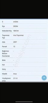 Didim ' İn En Değerli Konumlarından Birinde 3,5 Kat İmarlı