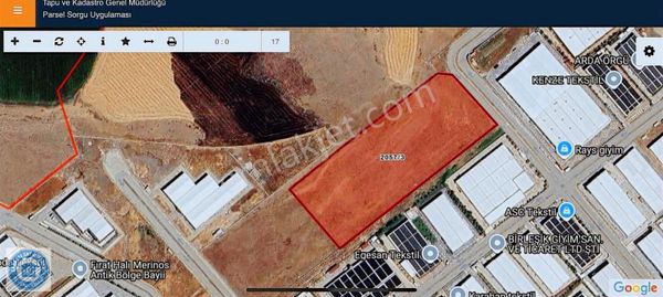 Tekstilkentte Satılık 250 M2 Arsa