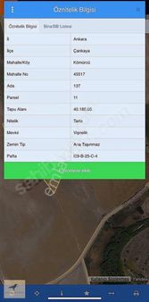 Ankara, Çankaya, Kömürcü Mah., 10.000 M2 Yatırımlık Kupon Arsa