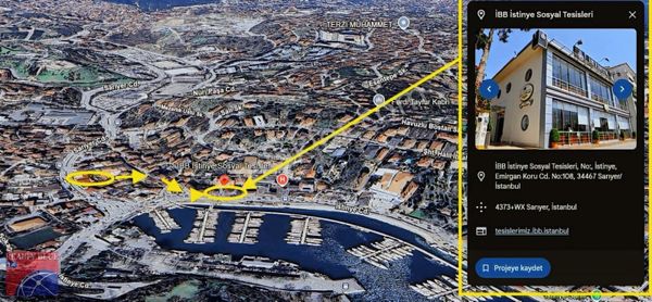 İstinye(çarşı)_satılık 3+1/ Sahil 160 M./boğaz/emirgan Yürüme M.