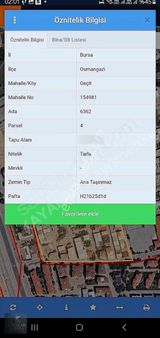 Kayalardan Geçitte Yatırımlık Arazi