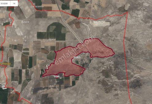 Cazip'ten Meraya Bitişik Tek Tapu Çiftlik İçin Uygun Tarla