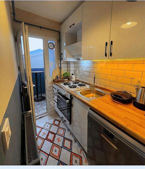 Beşiktaş Çırağan'da Kiralık Arakat 1+1 Daire