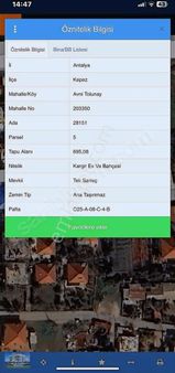 Arken İnşaat İmara Yakın Değerli Konumda Tek Tapu 695m2 Arsa !!!