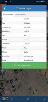 Gesi Güzelköyde Yatırımlık İmarın Yanı Başında Satılık Bahçe
