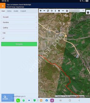Kocaeli Kandıra Çalköyde Merkeze Yakın 1758m2 Tarla