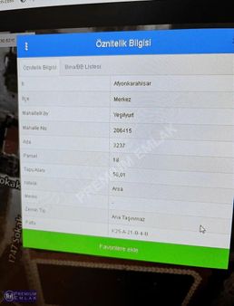 Premium'dan Osmangazi'de Satılık Arsa