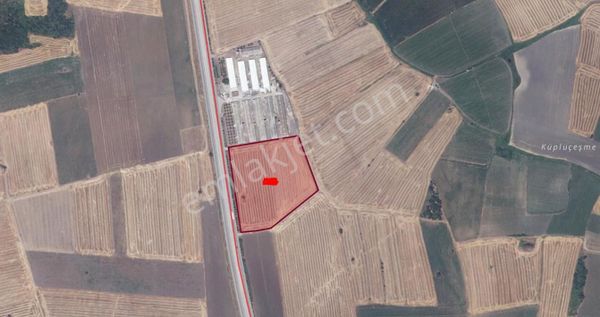 Net'ten Mükemmel Konumda 25.50 Dönüm Arazi