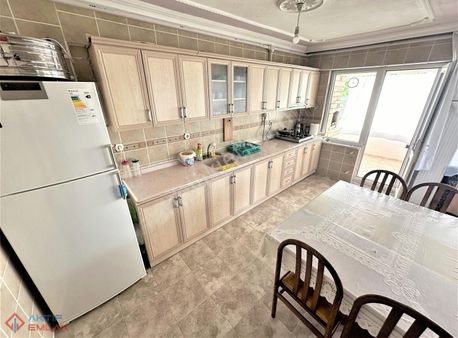 🟣🟣aktif'ten Akçay'da Asansörlü Çift Balkon Barbekülü Ön Cephe Satılık 3+1 Daire