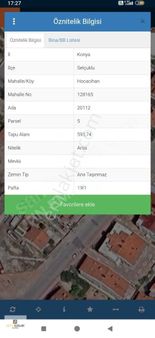 Hocacihan Mh 2 Kata İmarlı Yatırımlık Fırsat Arsa