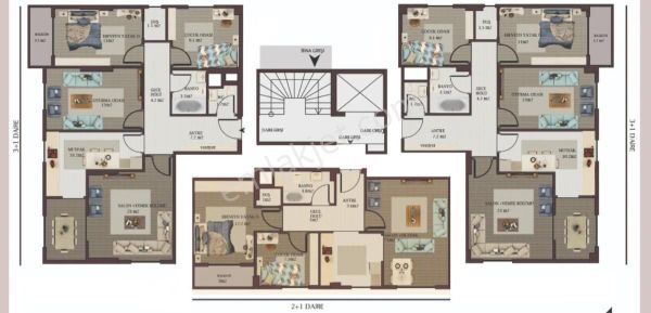 Yeni Mah. 2.500.000tlden Başlayan Topraktan Satılık Daireler