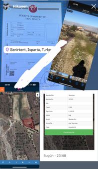 Isparta Yassıören Satılık Bağ 2145 M2