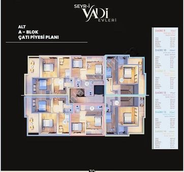 Via Gayrimenkulden Deniz&havuz Manzaralı Lüks 2+1 Çatı Dubleksi