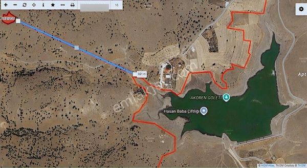 Talha Tozduman'dan Sadıklar'da 3.829m2 M.tapulu Fırsat Tarla!!