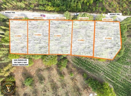 Sorgun'da 514 M2 2 Kat İmarlı Ev Yeri