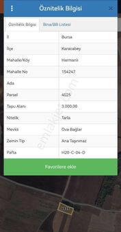 Baytürk Gayrimenkul Den Harmanlı Da Satılık 3000 M² Tarla