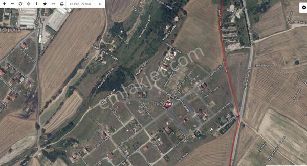 Havuzlar Enis Sülün Bölgesi 296m2 Satılık Arsa