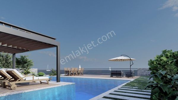 Muğla Bodrum Panoramik Deniz Manzaralı Satılık Arsa