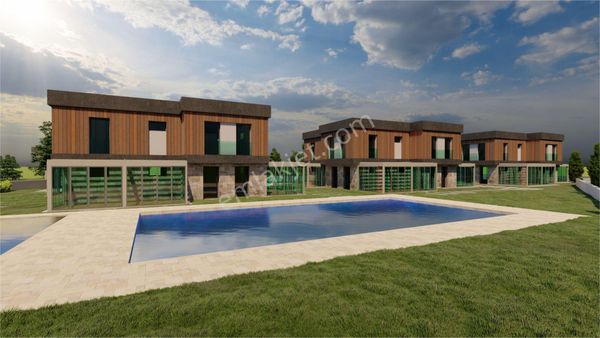 Manyas Dura Sıfır Sitede 100+150m2 Bahçeli Dubleks Satılık Villa