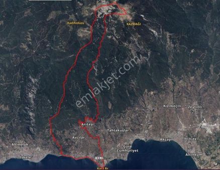 Edremit Körfezi Selin93 Sit. Denize 500m 146m² Arsa Paylı Villa