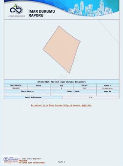 Çorlu Türkgücü Mahallesi Yatırıma Uygun 17.000 M² Fırsat Arazi