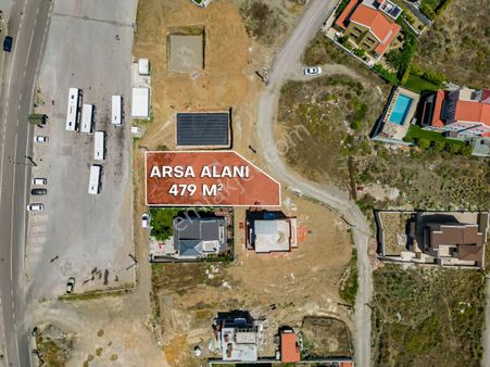 İzmir Seferihisar Merkezde Denize 5 Km Satılık 0,40 Emsal Villa İmarlı Arsa