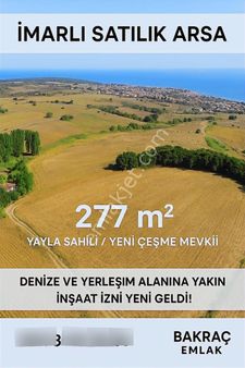 Yayla Sahilinde Denize Yakın İmarlı Arsa Kendi Yazlığınızı Yapın