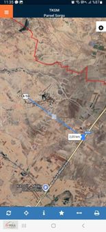 Ceviz Ve Elma Bahçeleri Arasında 1419 M2 Tarla