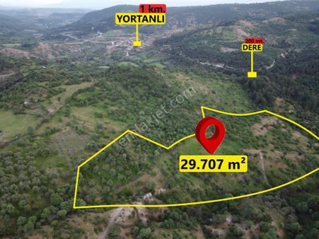 Antik Kent Gayrimenkul // Yatırıma Uygun / 29.707 M2 Tarla