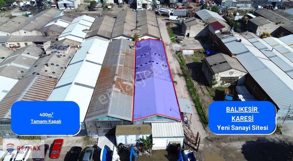 Remax Mid Sanayi 4 Kapı Satılık 400 M2 Dükkan