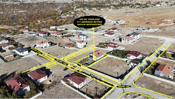 E.gökal Gümüşler 420 M2 İçinde Full Yapılı Bahçeli 2+1 Satılık !