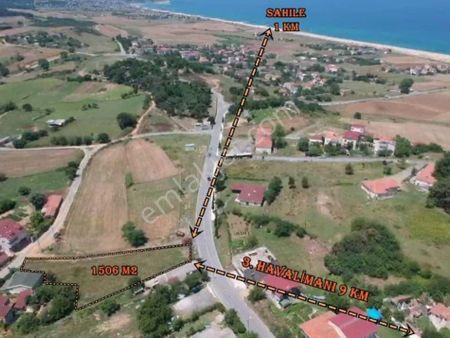 Arnavutköy Yeniköy'de 1506 M2 Satılık Arsa