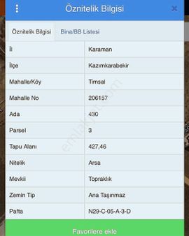 Sürşen Premium Group'dan İmarlı Arsa !