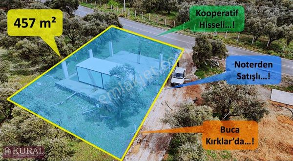 Buca Kırklar Cezaevi Yanı Noterden Elektrik Suyol Ulaşım 458 M2
