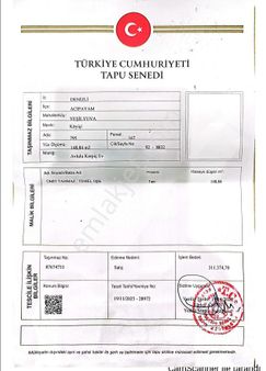 Denizli Acıpayam Müstakil Tapu Sahibi Perta Emlak Ümit Tahmaz