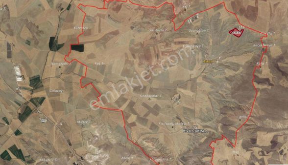 Ankara Polatlı Kızılcakışla Köyü Satılık Tarla