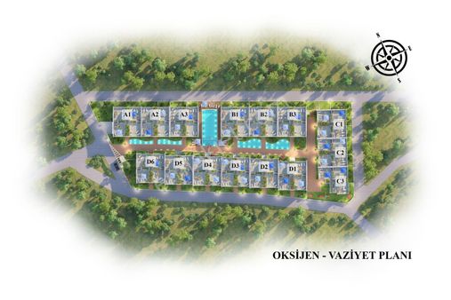 Kuşadası Davutlar'da 1 Oda 1 Salon Satılık Sıfır Daıreler