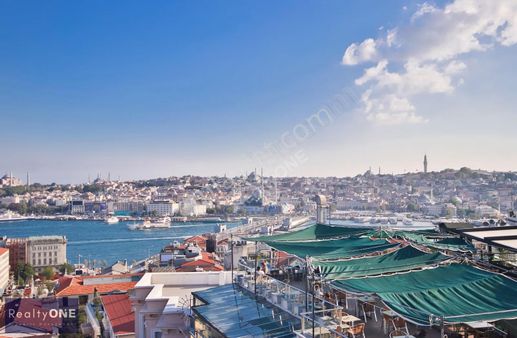 R-one Galata Prestijli Binada Tarihi Dokusu Olan Kiralık Daire