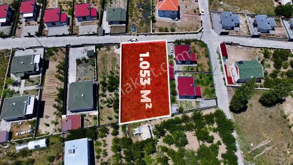 Konal / Hacılar Yediağaç'da 1.053 Mt Temiz Tek Tapu Parsel