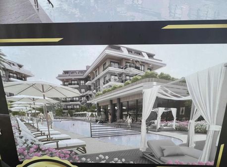 Oba Mah Satılık Sıfır Full Aktiviteli 2+1 Amerikan Mutfak Daire