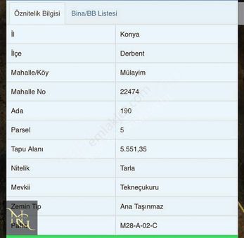 Derbent Mülayimde 5500m2 Uygun Yatırımlık Müstakil Parsel