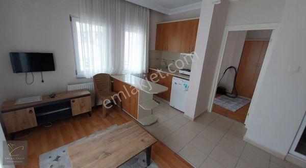 Dumlupınar Merkezi Konum Site İçi Eşyalı Kiralık 1+1 Daire