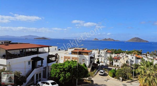 Turgutreis Sahilde Deniz Manzaralı Eşyalı Kiralık Daire 2+1