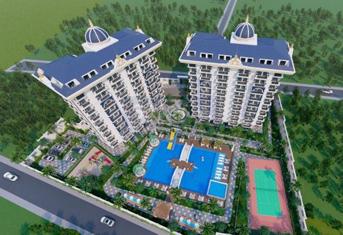 Denız Manzaralı Denıze 1300 M Otel Konseptinde Kupon Firsat Daire