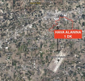 Otobana Sıfır – Havalimanına 1 Dakika – Yüksek Getirili Tarla!